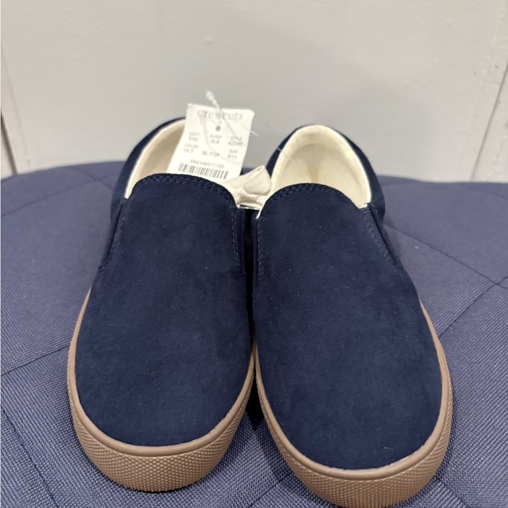 J. Crew Blue and Brown Sneakers Casual Style